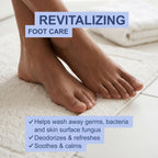 Kerasal Daily Defense Foot Wash, Cleanser, 12 oz | Daily foot cleanser with tea tree oil washes away odor and impurities to help feet feel clean and refreshed.