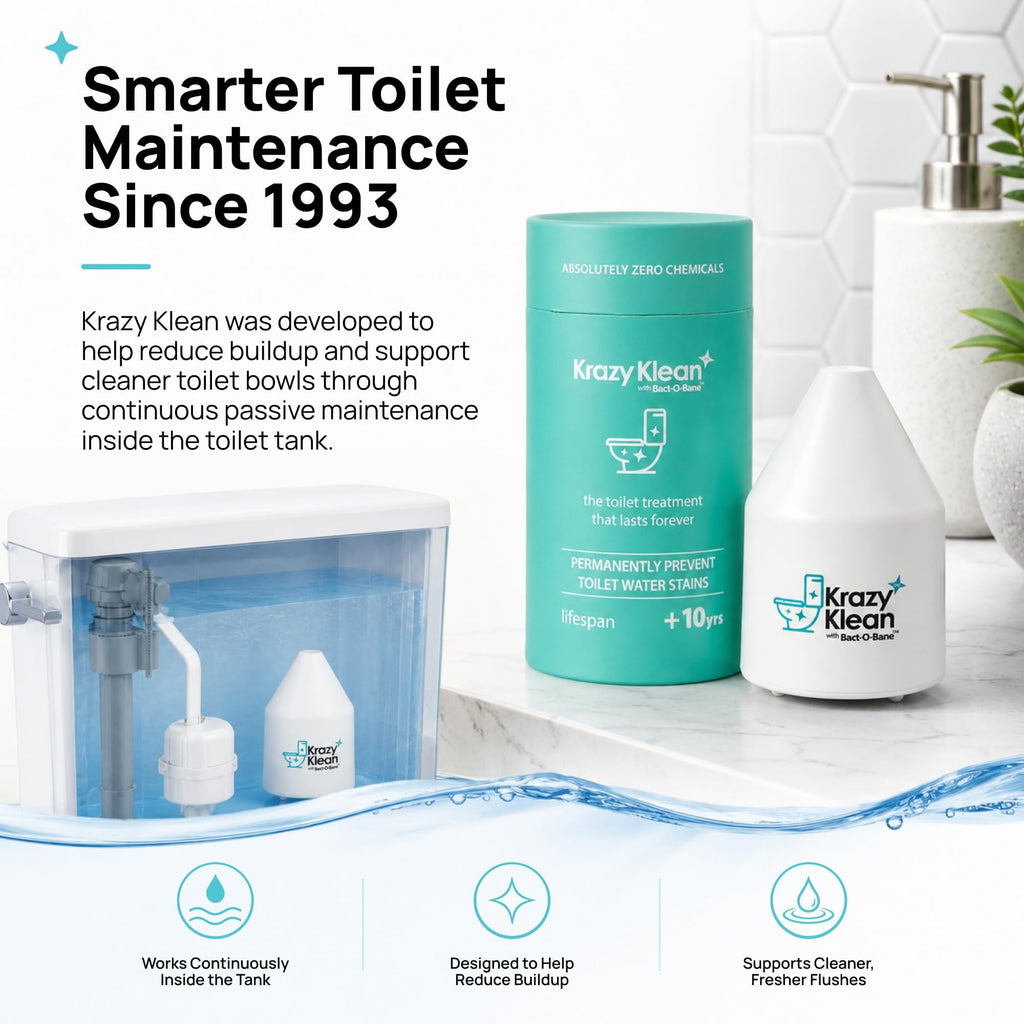 Krazy Klean Toilet Cleaner - Toilet Tank Cleaner - Continuous Flush, 1 Ct