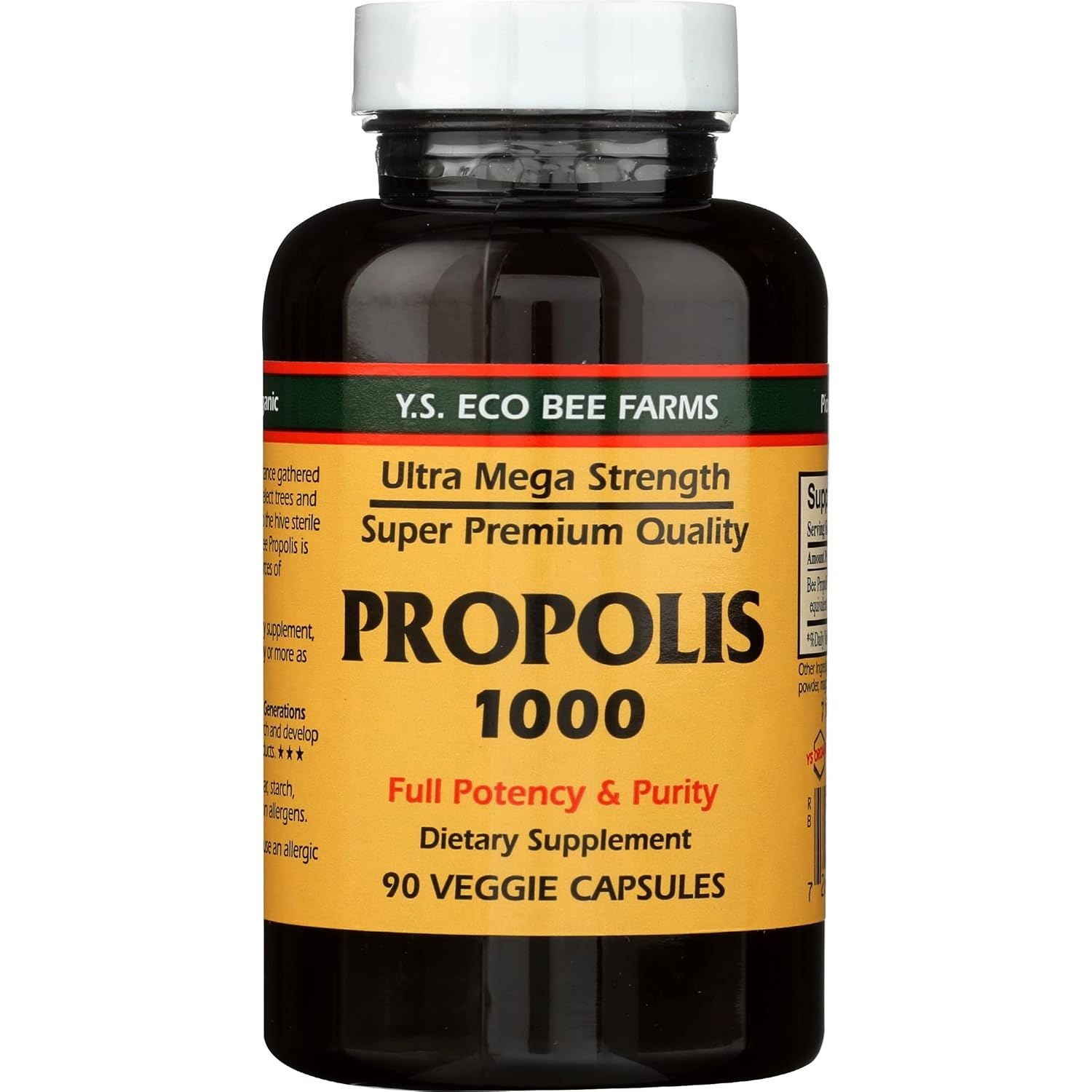 Buy now YS BEE FARMS Propolis 1000 MG, 90 CT at indiglob india