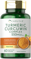 Carlyle Turmeric Curcumin 550mg | 60 Vegetarian Capsules