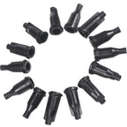 Buy now Gejoy 250 Pack Syringe Tip Caps Dispensing Needle Tip Cap (Black) at indiglob india