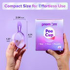 Premom 2 Urine Cups Reusable & Collapsible for Ovulation & Pregnancy Tests