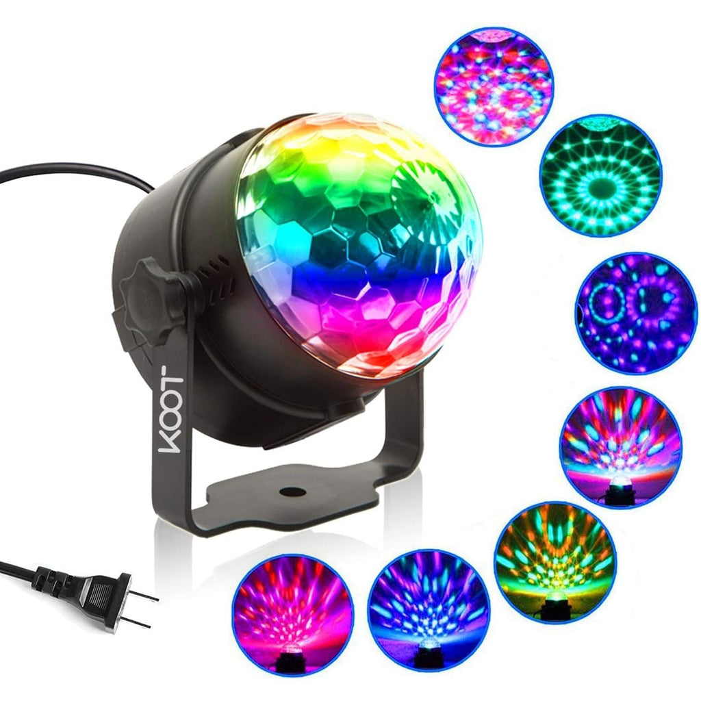 Buy now Party Lights,Sound Activated Magic Disco Lights with Remote Control Mini Disco Ball Dance DJ Lighting 7 Colors Mode RGB Strobe Lights for Party Home Room Kids Xmas Bar Club Show at indiglob india