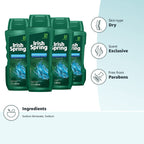 Buy now Irish Spring Body Wash, Moisture Blast, 18 fluid ounce, 4 Count (Pack of 1) at indiglob india
