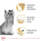 ROYAL CANIN Yorkshire Terrier 8+ Adult Dry Dog Food, 2.5 lb Bag