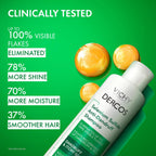 Vichy Dercos Dandruff Shampoo, Antifungal Itchy Scalp Treatment for Men & Women, Clinical Strength Selenium Sulfide, Formulated with Niacinamide & Salicylic Acid, Color Safe, Dermatologist Recommended