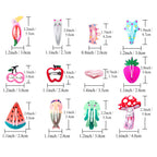 Girls Hair Clips Barrettes, Funtopia 80 Pcs Metal Snap Hair Clips for Kids