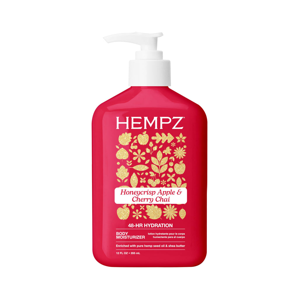 Hempz Honeycrisp Apple & Cherry Chai Body Moisturizer, 12 fl.oz.