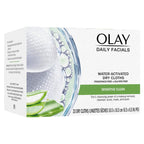 Buy now Olay Eye Makeup Remover Wipes, Daily Facials Gentle Face Cleanser for Sensitive Skin, Alcohol and Fragrance Free, Soft Face Wash Towels, Travel Essentials for Women, Dry Cloths, 99 ct (3 X 33ct) at indiglob india