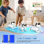 Buy now Robot Dog Toys for Kids, Remote Control Stunt Programmable Robot Puppy Toy Dog Interactive with Commands Sing, Dance, Bark, Walk Electronic Pet Dog for Boys Girls Gifts at indiglob india