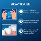 Buy now Oral B 005012 Unwaxed Dental Floss, 50 M at indiglob india