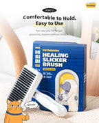 PETHROOM Self-Cleaning Slicker Brush for Dogs & Cats