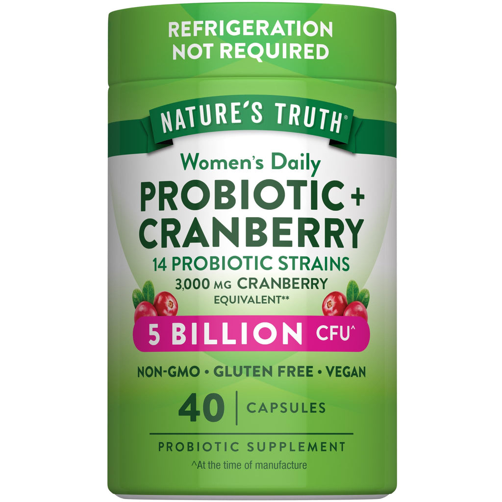 Nature's Truth Probiotics for Women | 5 Billion CFUs Daily
