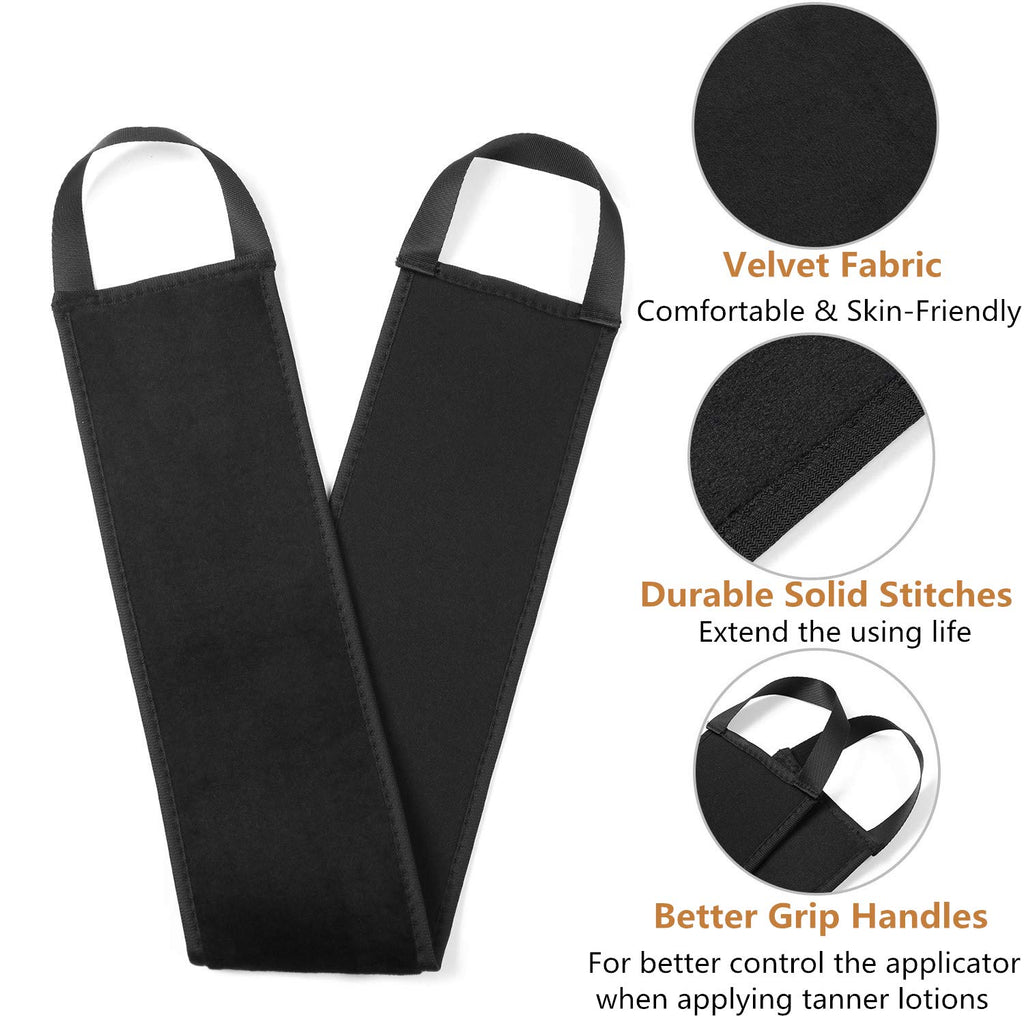 Streakless Self Tanning Mitt Applicator Kit, 5 Pack Self Tanner Mitt with Tanning Glove, Self Tanner Back Applicator, Tanning Brush, Mini Face Glove and Exfoliating Mitt