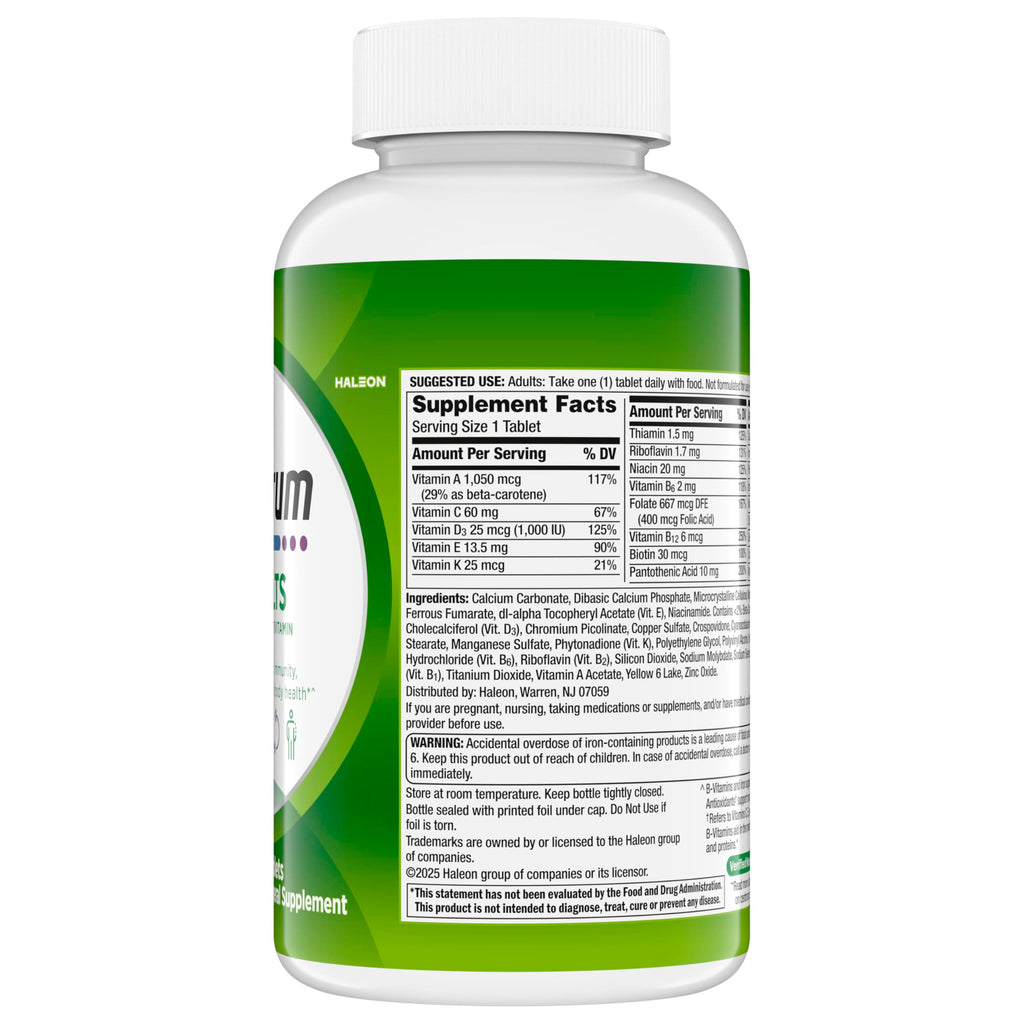 Centrum Multivitamin for Adults 18 and Over, 200 Tablets | Contains B Vitamins, Vitamin C, Vitamin E and Antioxidants, Supports Healthy Immune Response, GLP-1 Support