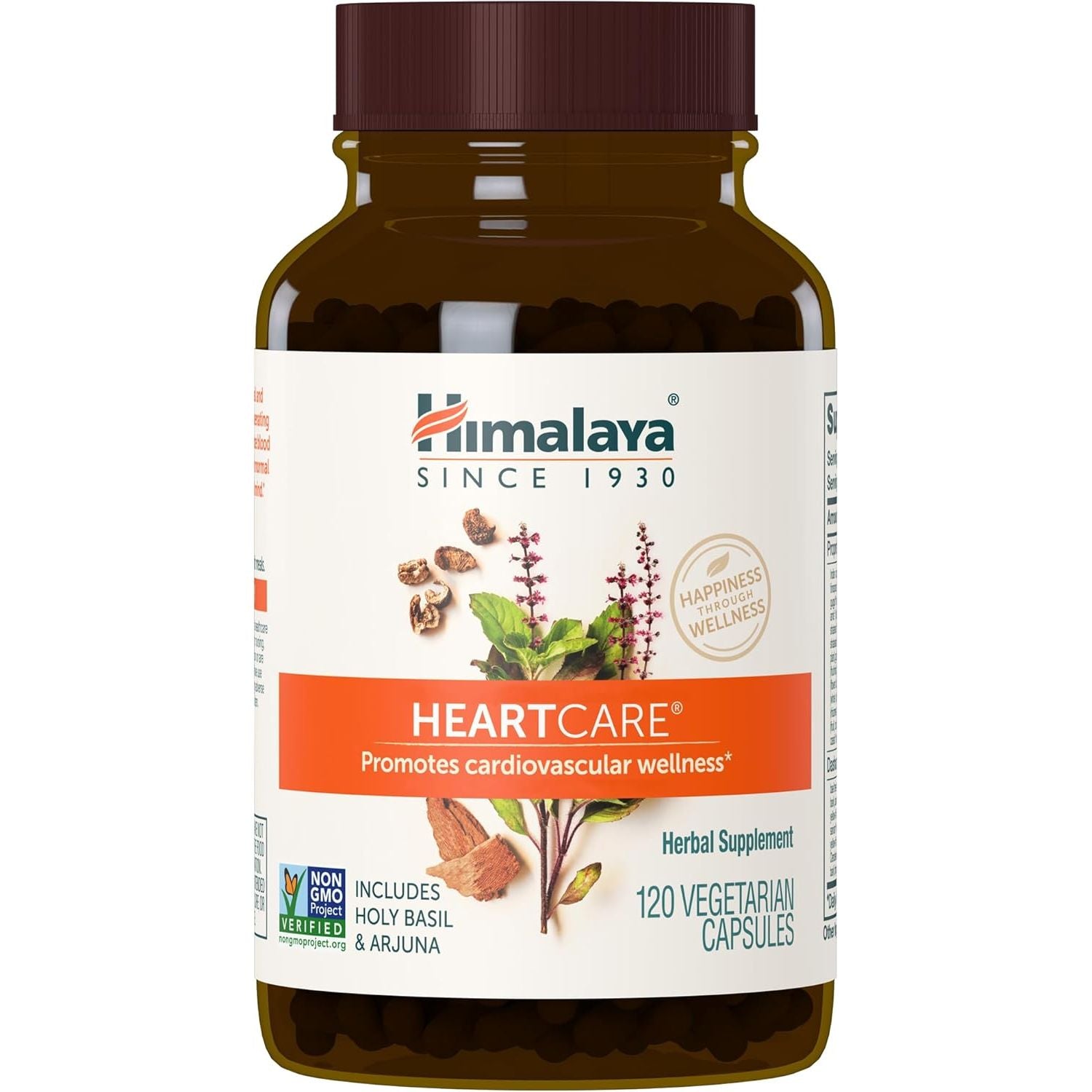 Buy now Himalaya HeartCare - Herbal Heart Health Supplements with Ashwagandha and Amla - Vegan, Non-GMO, Gluten Free, 720 mg, 120 Capsules at indiglob india