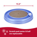 Coastal Pet Turbo Scratcher Cat Toy - Cardboard Cat Scratcher Pad with Cat Toy Ball Track and Catnip (1 Pack)