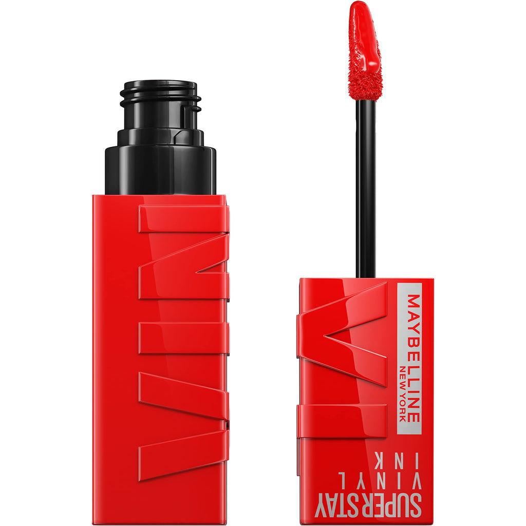 Buy now Maybelline Super Stay Vinyl Ink Longwear No-Budge Liquid Lipcolor Makeup, Highly Pigmented Color and Instant Shine, Cheeky, Rose Nude Lipstick, 0.14 fl oz, 1 Count at indiglob india