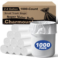Charmount Small Trash Bags 2-4 Gallon 1000 Count