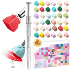 Beetles Gel Polish Nail Art Liner Brushes 5Pcs Painting Art Design Pen Set | Diamond Application Rhinestone Handle Dotting Drawing Sizes 5 7 9 11 20mm Nail Design Gift for Women