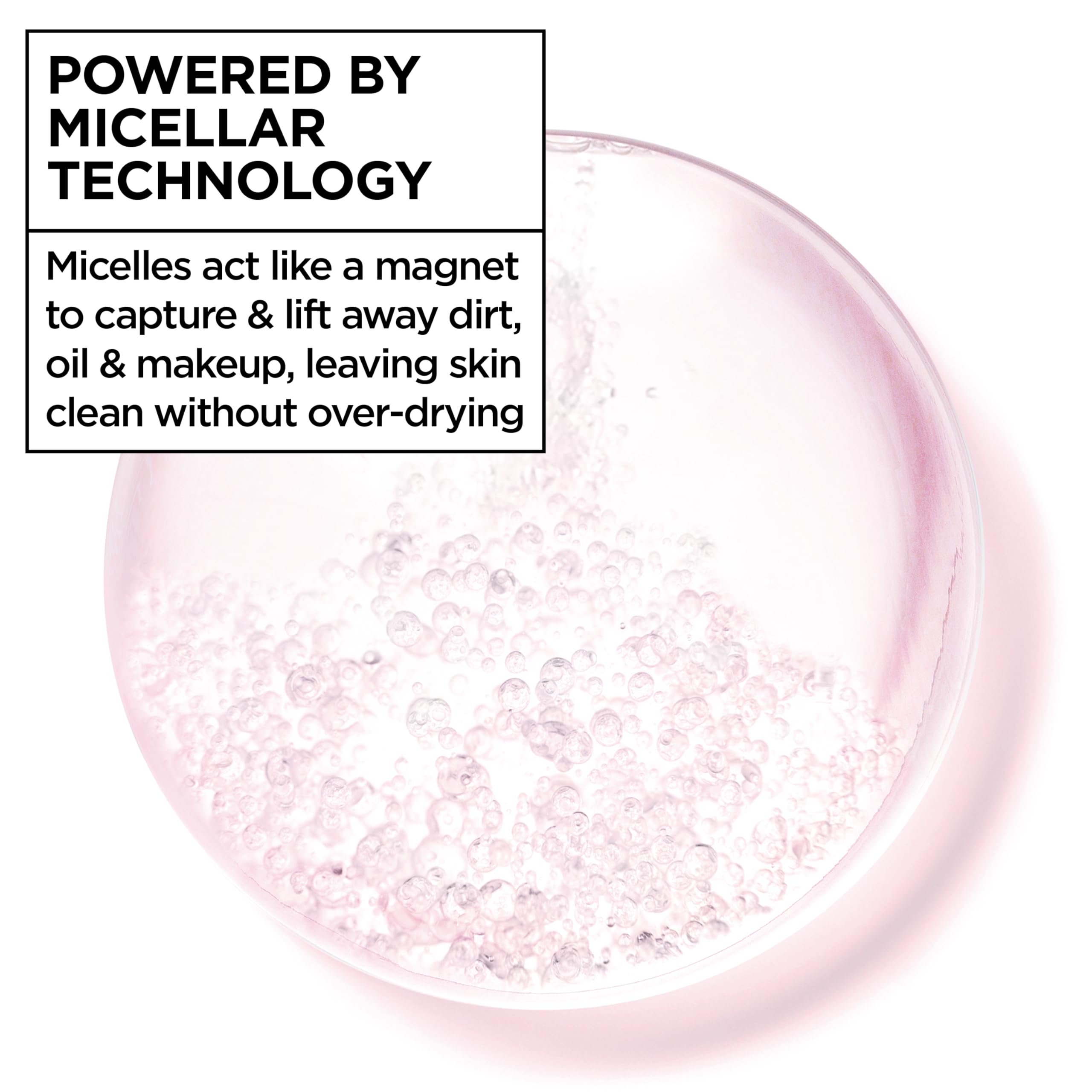 Garnier Micellar Water, Hydrating Facial Cleanser & Makeup Remover, Suitable for Sensitive Skin, Vegan, Cruelty Free, 13.5 Fl Oz (400mL), 1 Count