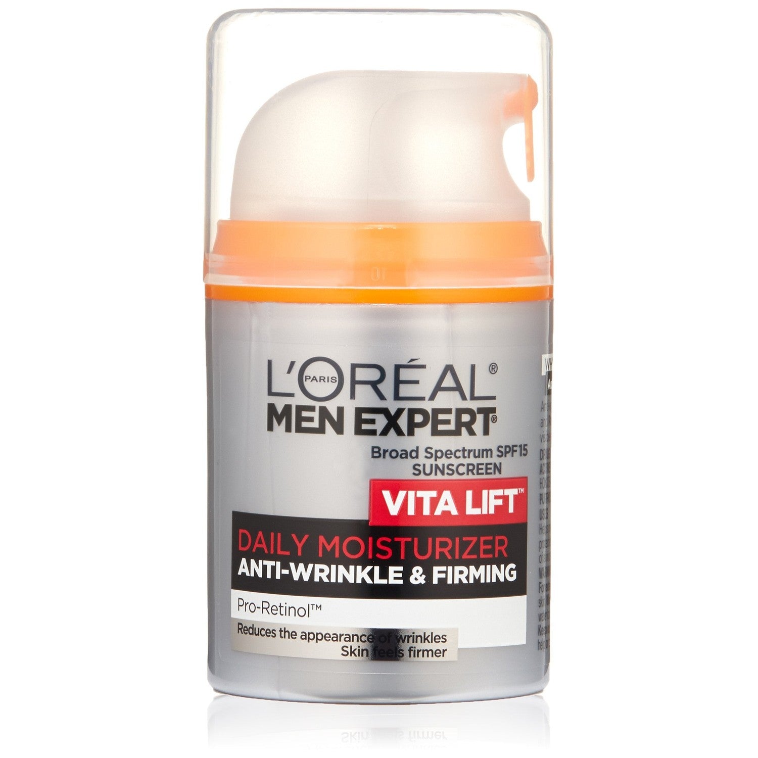 L'Oreal Paris Men Expert Vitalift Anti-Wrinkle & Firming Face Moisturizer with Pro-Retinol, 1.6 oz