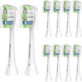 Pisonicleara Replacement Toothbrush Heads for Philips Sonicare(10 pcs)