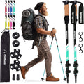 Buy now TrailBuddy Trekking Poles â€“ Lightweight 7075 Aluminum Hiking Poles for Women, Men & Seniors â€“ Collapsible or Foldable Walking Sticks for Travel, Trails & Balance Aqua Sky Collapsible at indiglob india
