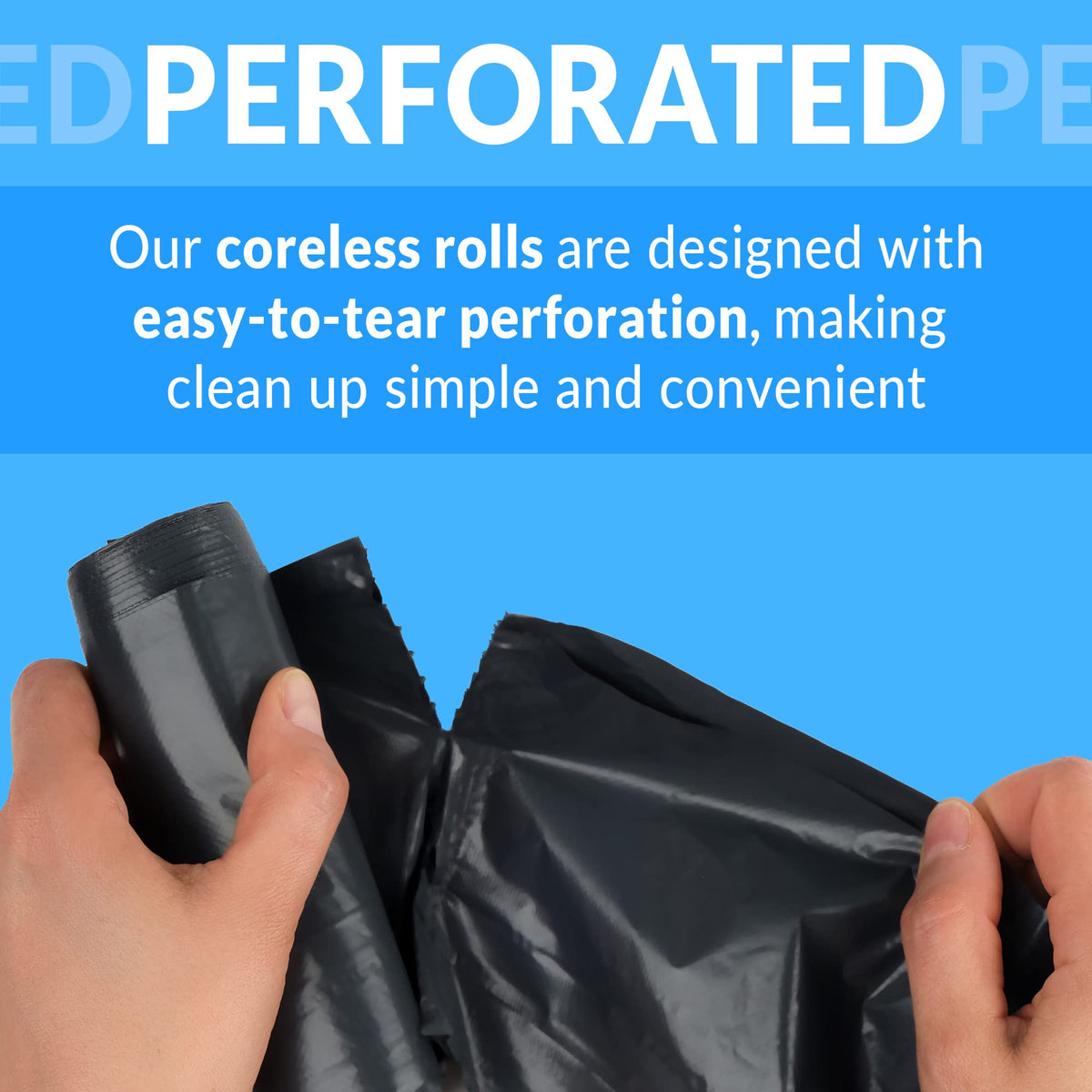Reli. 13 Gallon Trash Bags | 1000 Bags | Black