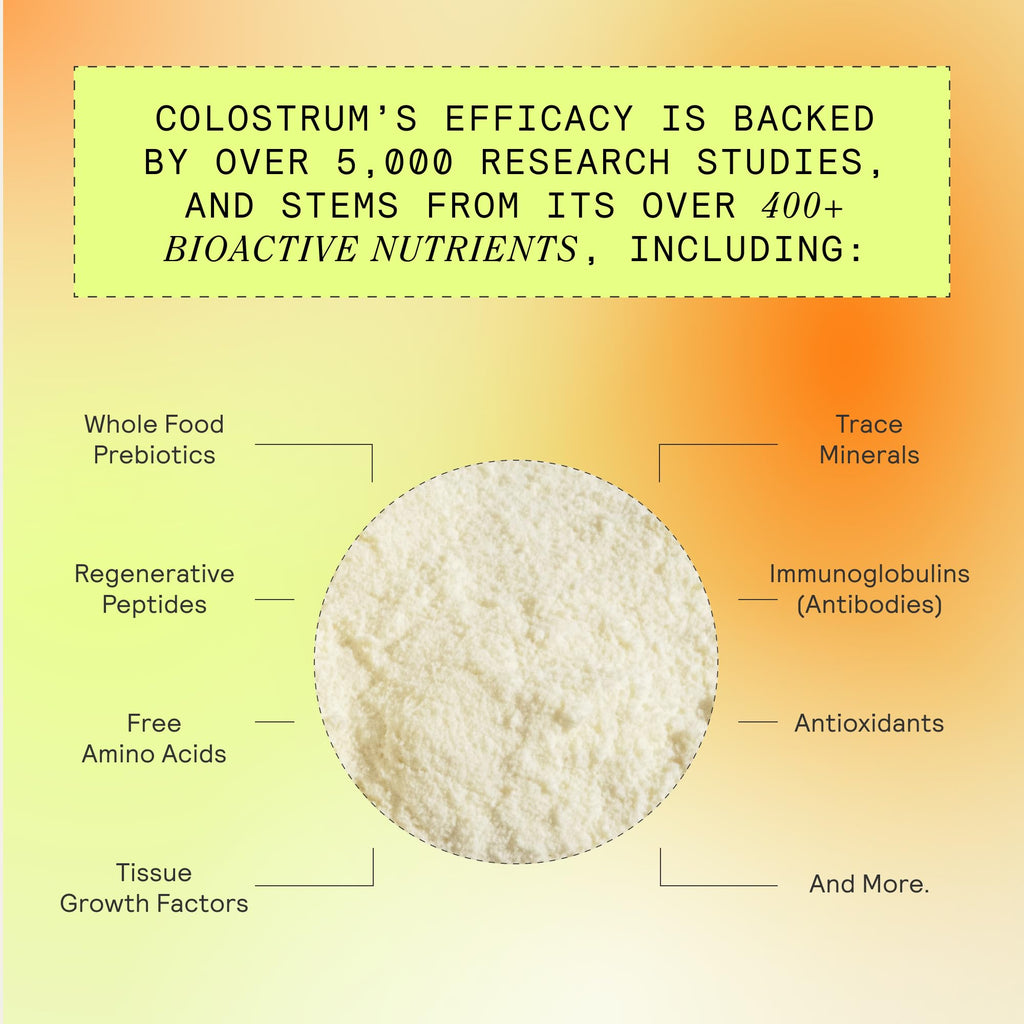 Buy now ARMRA Colostrum Powder | Unflavored | Gut Health & Bloating | Skin & Hair | Immunity | Keto, Gluten & Fat-Free | 30 Servings at indiglob india