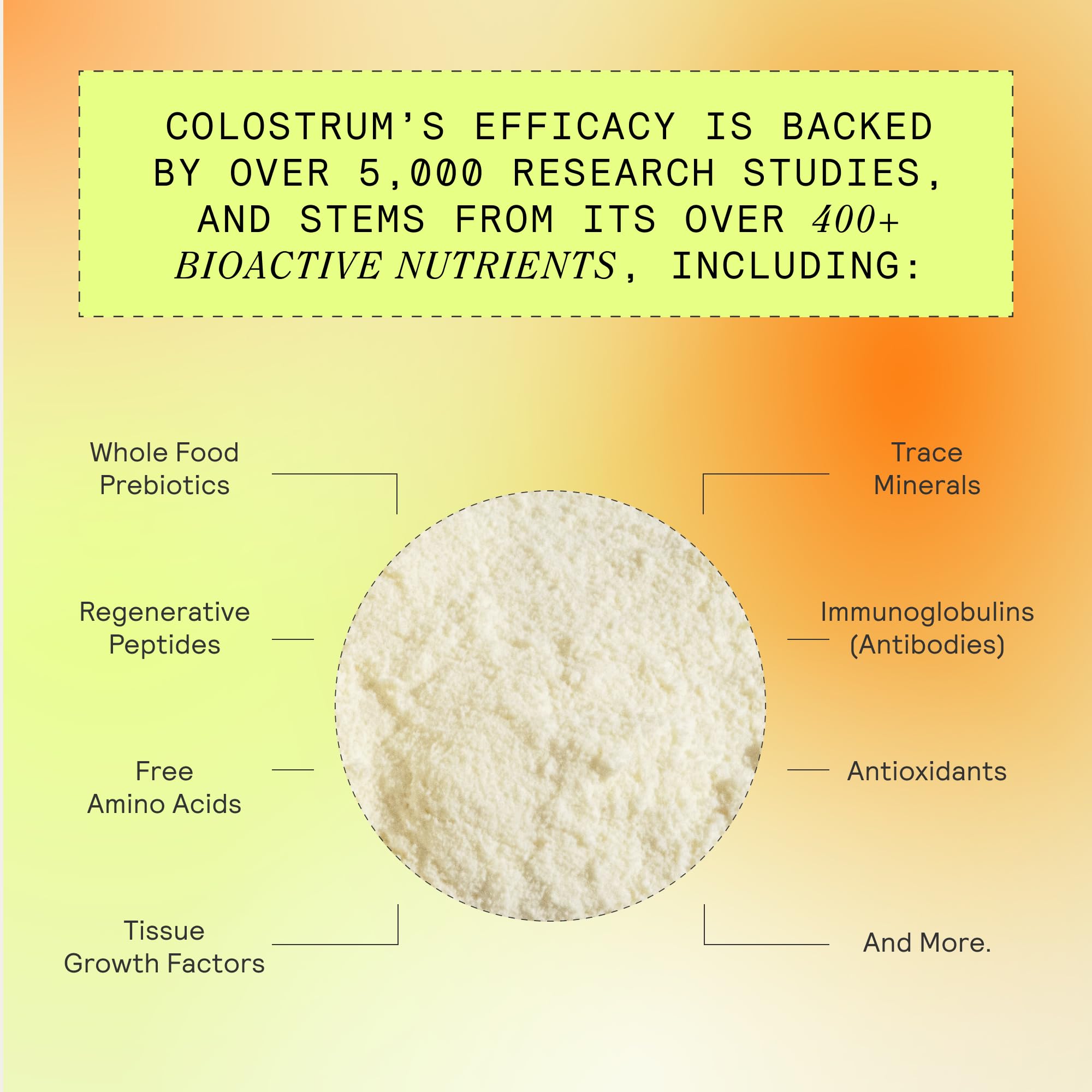 Buy now ARMRA Colostrum Powder | Unflavored | Gut Health & Bloating | Skin & Hair | Immunity | Keto, Gluten & Fat-Free | 30 Servings at indiglob india