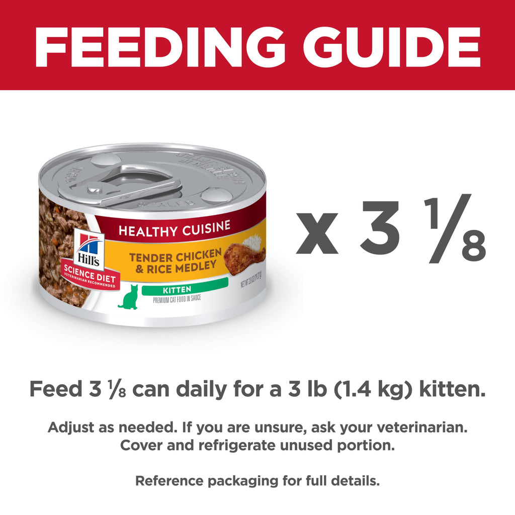 Hill's Science Diet Kitten Formula Healthy Cuisine Wet Cat Food