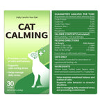 Doctor By Cat Calming Stress and Anxiety Relief Supplement Anti Stress Relaxant Sedative overgrooming with Lactium, L-Tryptophan 30 lickable Formula Individually Packaged, Chicken (1 Pack)