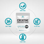 Micronized Creatine Monohydrate, 60 Servings, 5g Per Serving (300g/0.7lb) | Fast Absorbing & Unflavored | Supports Strength, Power & High-Intensity Training* | Vegan, Keto, Non-GMO