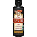 Barlean's Organic Flaxseed Oil, 7640mg ALA Omega-3, Cold-Pressed, 32oz | Fresh cold-pressed flax seeds, ALA omega 3-6-9, Vegan, Non-GMO, Gluten-free, Unrefined, 32 oz value size, Heart & skin