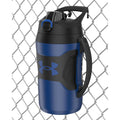 Buy now Under Armour Half Gallon Water Bottle Insulated, 64oz Insulated Water Bottle with Handle, Fence Hook, Leak Resistant, for Baseball, Football & More, Academy/Black Royal Black at indiglob india