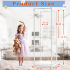 Stuffed Animal Storage Pre-Threaded Bungee Push-Lock Toolless Toy Organizer