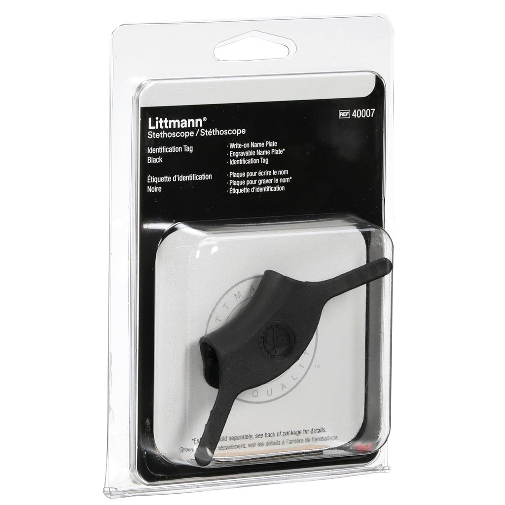 Buy now 3M™ Littmann® Stethoscope Identification Tag, Black, 40007 at indiglob india