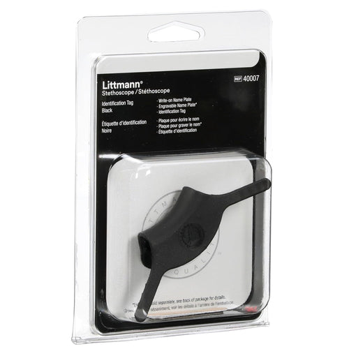 Buy now 3M™ Littmann® Stethoscope Identification Tag, Black, 40007 at indiglob india