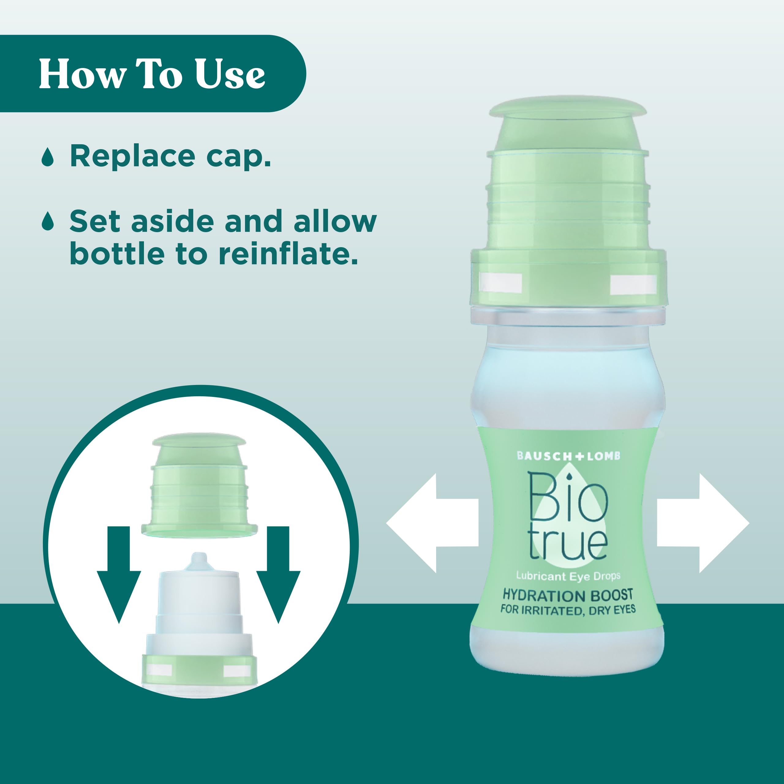 Buy now Biotrue Hydration Boost, Preservative-Free Eye Drops for Dry Eyes, Instantly Moisturizes, Rehydrates, Contact Lens Friendly, Refresh & Relieve Eye Irritation, 0.33 FL Oz (Pack of 1) at indiglob india