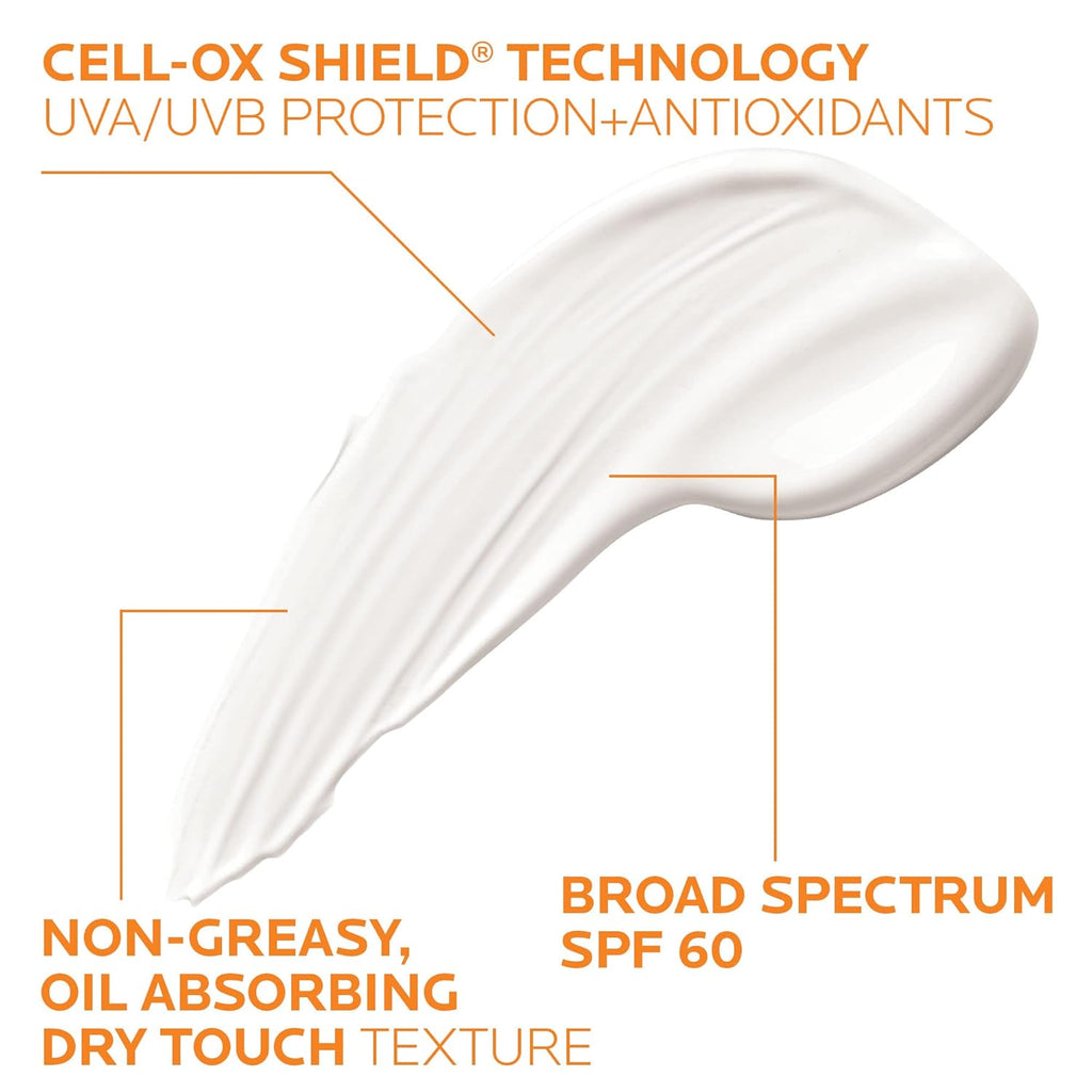 Buy now La Roche-Posay Anthelios Clear Skin Sunscreen Dry Touch SPF 60, Oil Free Sunscreen For Face, Oil Absorbing, Broad Spectrum SPF + Antioxidants, Non-Greasy, Oxybenzone Free, Travel Size at indiglob india