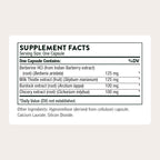 THORNE Liver Cleanse, Berberine HCl & Milk Thistle, 60 Capsules
