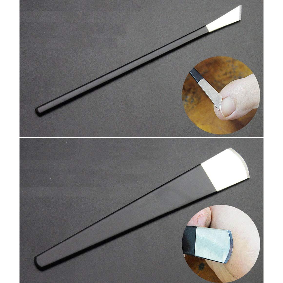 Buy now Pedicure Knife Set, 4Pcs Professional Stainless Steel Ingrown Toenail Knife Tools with Storage Bag Nail Knives Cuticle Remover for Feet Ingrown Toe Nail Correction Pedicure Tools Kit at indiglob india