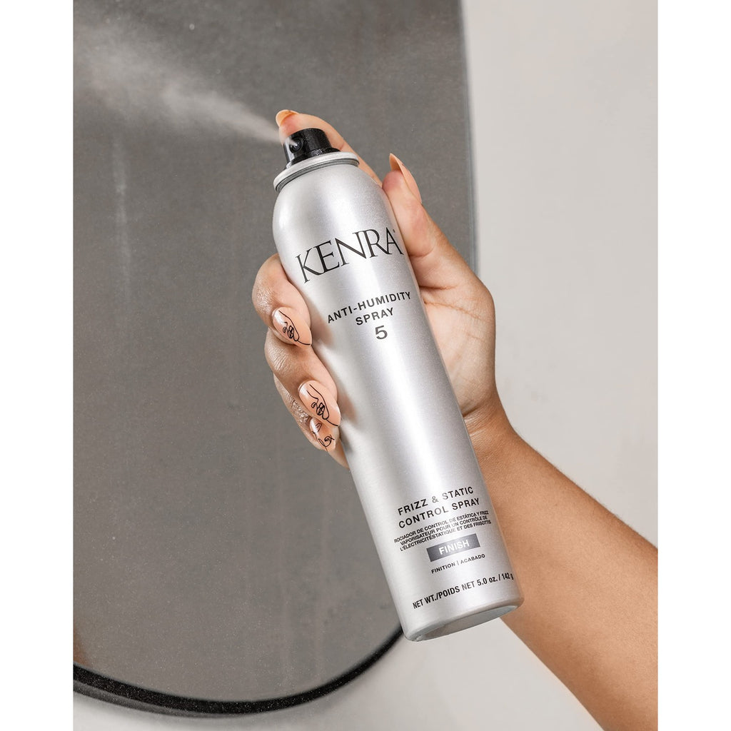 Kenra Anti-Humidity Spray 5 | Frizz & Static Control Spray |72-Hour Humidity Resistance & Protection | Lightweight, Low Hold Formula | Thermal Protection