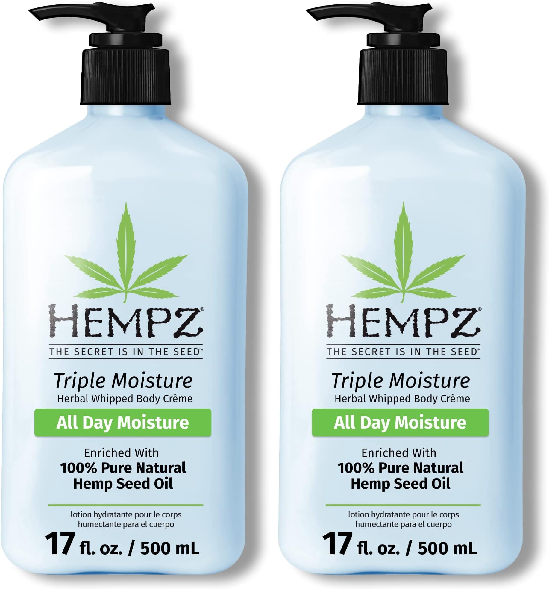 Buy now HEMPZ Triple Moisture Body Moisturizer, 17 Oz â€“ Hydrating Lotion Rich with Minerals, Vitamin C, & Hempseed Oil to Nourish & Repair Extremely Dry or Sensitive Skin for Body at indiglob india