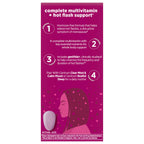Centrum Complete Multivitamin Supplement, 30 Count | Hot Flash Support Menopause Support Tablets, with Clinically Studied geniVida, Gluten Free, Non-GMO Ingredients