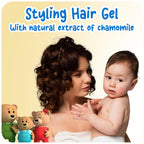 Ricitos de Oro Chamomile Hair Gel | Alcohol-Free | 4.05 oz | 3-Pack