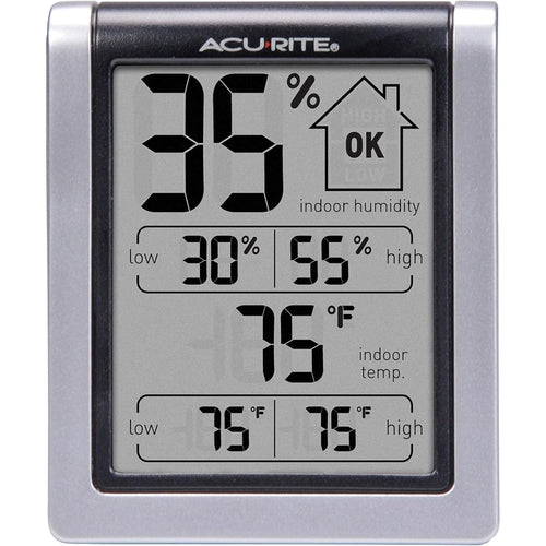 Buy now AcuRite Wireless Digital Indoor Thermometer and Hygrometer Monitor for Inside Temperature and Humidity Measurements (00613) at indiglob india
