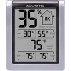 Buy now AcuRite Wireless Digital Indoor Thermometer and Hygrometer Monitor for Inside Temperature and Humidity Measurements (00613) 3" H x 2.5" W x 1.3" D at indiglob india