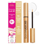 Grande Cosmetics GrandeLASH-MD Lash Enhancing Serum - Peptide & Vitamin Infused Formula for Longer, Thicker, Fuller Looking Lashes - Ophthalmologist Tested, Cruelty-Free, 6 Week Supply (1mL)